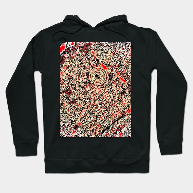 Fish Eye Path Hoodie by Tovers